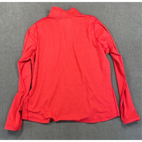 Nike Houston Texans Quarter Zip Pullover Men 2XL Red Dri-Fit NFL Street Style - Picture 9 of 10